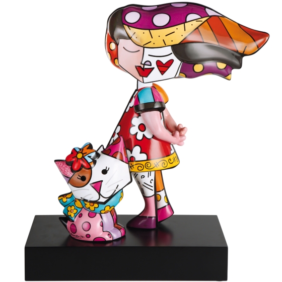 Goebel Skulptur "My Lovely Friend" von Romero Britto