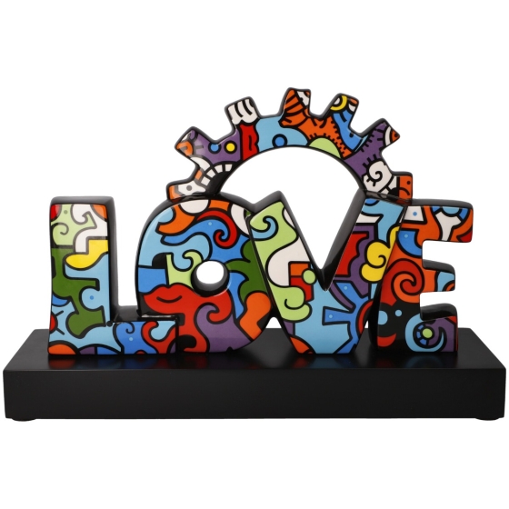 Goebel Skulptur "Evolution of Love" von Billy the Artist