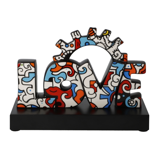 Goebel Skulptur "Evolution of Love", klein von Billy the Artist
