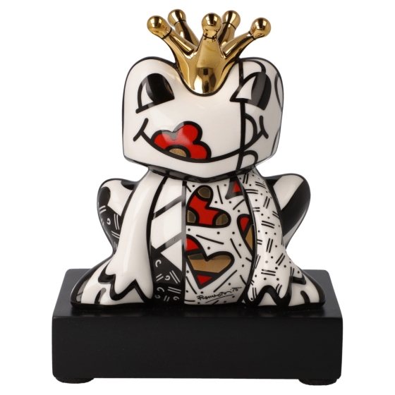 Goebel Skulptur "Golden Prince" von Romero Britto