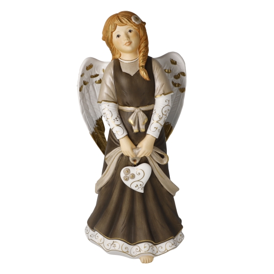 Goebel Skulptur "Engel - Im Herzen verbunden"