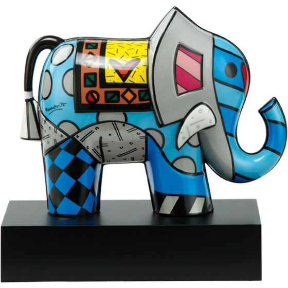 Goebel Skulptur "Great India 2" von Romero Britto