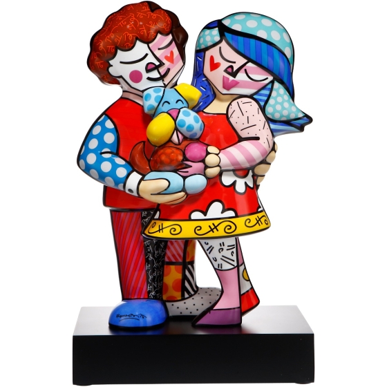 Goebel Skulptur "Pet's Love" von Romero Britto