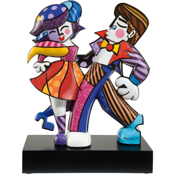 Goebel Skulptur "Swing" von Romero Britto