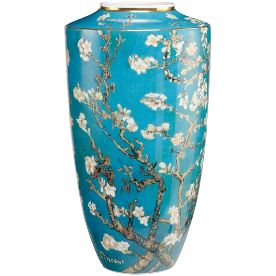 Goebel Vase "Mandelbaum Blau" von Vincent van Gogh