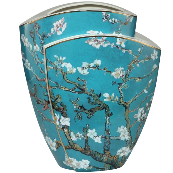 Goebel Blütenvase "Mandelbaum Blau" von Vincent van Gogh