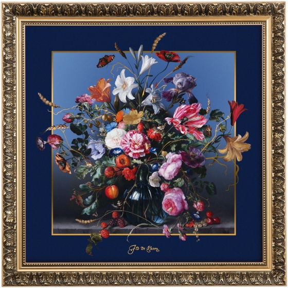 Goebel Wandbild "Sommerblumen" von Jan Davidsz de Heem
