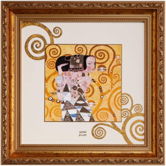 Goebel Wandbild "Die Erwartung" von Gustav Klimt - limitiert