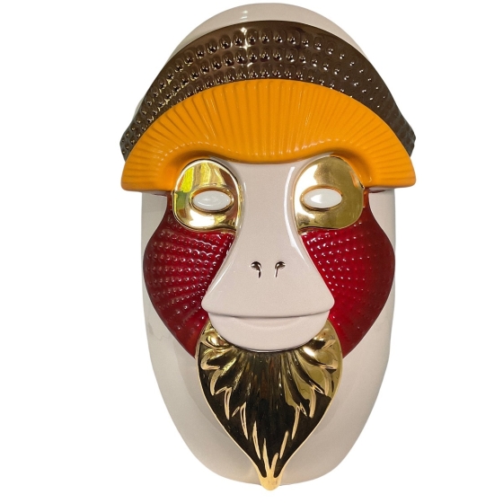 Bosa Vase "Primates Brazza" von Elena Salmistraro-A/21/52+73