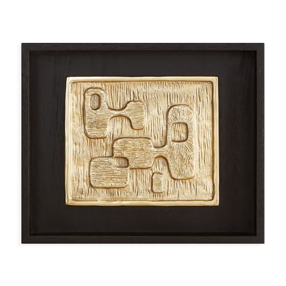 Jonathan Adler Wandbild "Reform Brass Art", klein