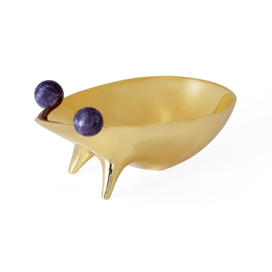 Jonathan Adler Schale "Brass Frog"
