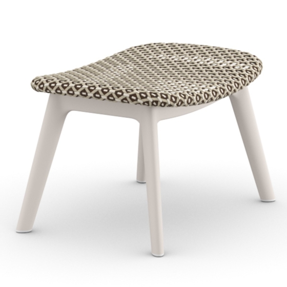 DEDON MBRACE Hocker Aluminium