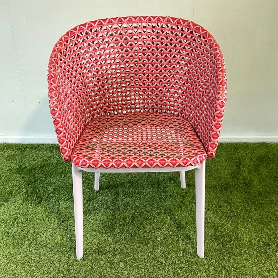 DEDON MBRACE Armlehnstuhl Aluminium in spice - Ausstellungsstück