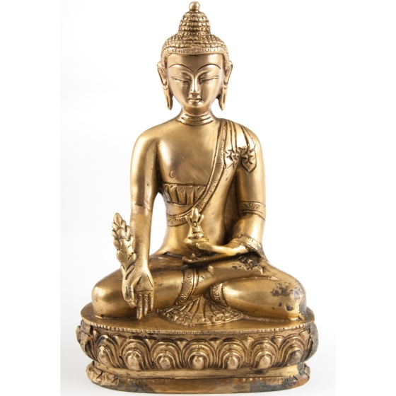 Goldener Medizin-Buddha - 20cm