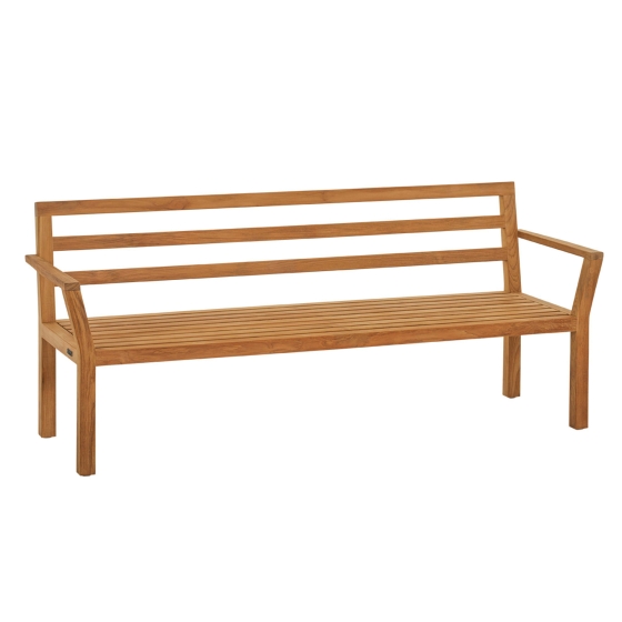 Weishäupl New Hampton Bank mit Armlehnen