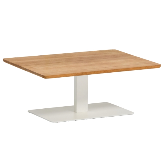 Weishäupl New Hampton Beistelltisch, niedrig in weiss