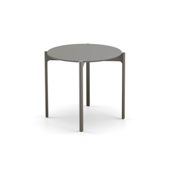 DEDON IZON Beistelltisch - Ø54,5cm in black pepper