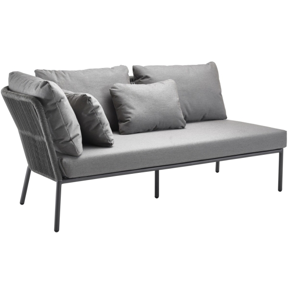 Solpuri Loop Recamiere rechts inkl. Kissen