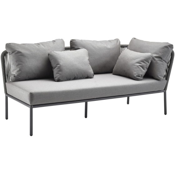 Solpuri Loop Recamiere links inkl. Kissen