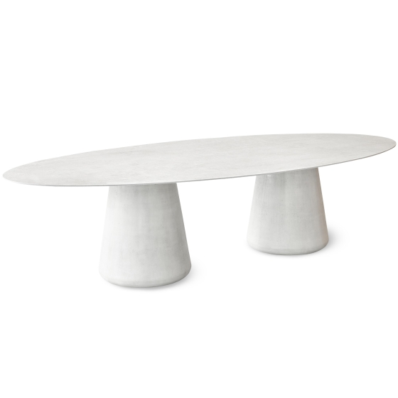 Solpuri Queen Esstisch / Dining Tisch, 288x144cm, oval