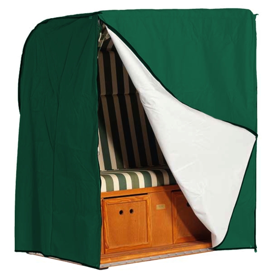 Sonnenpartner Abdeckhaube für 2-Sitzer, Polyester Grün