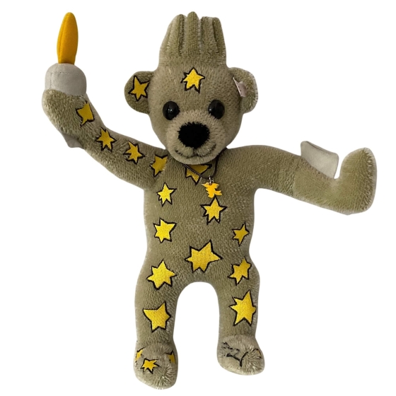 Steiff Teddybär "THE LIBBY BEAR" James Rizzi Limited Edition Frontansicht