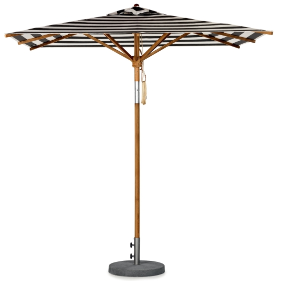 Weishäupl Sonnenschirm "Teak-Schirm" - 250x250cm