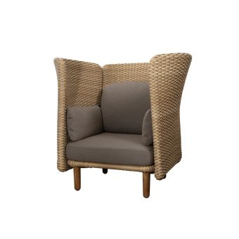 Cane-line Arch Lounge Stuhl mit hoher Armlehne/Rückenlehne