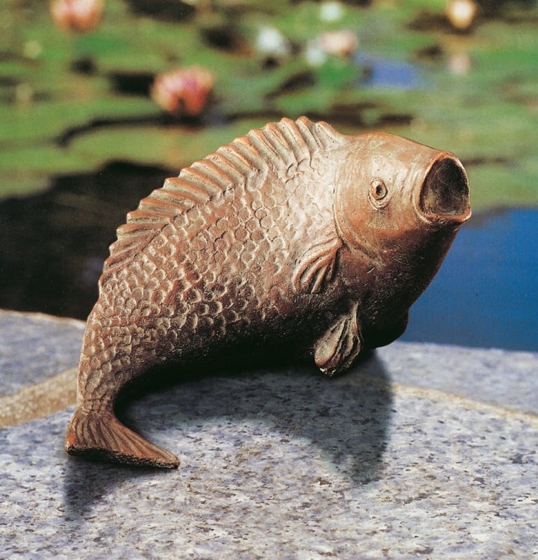 Bronzeskulptur Fisch von Strassacker