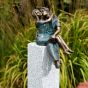 Bronzefigur Liebespaar-88590 Junges Glück