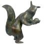 Bronzeskulptur Eichhörnchen für Ihren Garten 