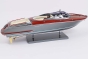 Riva Aquariva Modellboot mit Messing und Leder