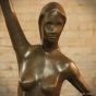 Bronzeskulptur "Catherine posiert im Stehen" Aktfigur