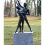 bronze_skulptur tanzendes paar