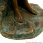 Bronzefigur Sockel Kassandra