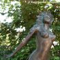 Meerjungfrau Mythen Bronzeskulptur