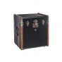Authentic Models Beistelltisch als Koffertruhe in schwarz MF079B