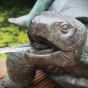 Schildkröte Wasserspeier Kopf