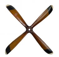 4 Blatt Propeller aus Holz 