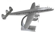 Flugzeugmodell Aluminium Constellation