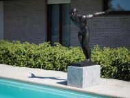 Bronzefigur "Schwimmer David"