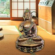 Beispielansicht der Bronzeskulptur "Sitzender Buddha"