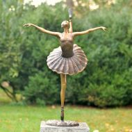 Ballett Mädchen aus Bronze