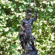 Heiliger Florian aus Bronze