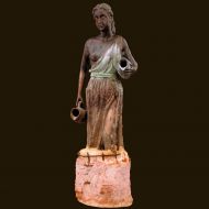 Frauenfigur Rottenecker-Kassandra-Bronzefigur