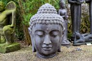 Buddhakopf aus Stein