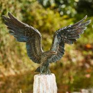 Seeadler Bronzeskulptur