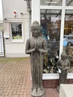 Stehender Buddha Steinguss 192 cm Hoch 