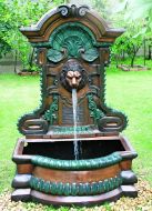 Löwen Brunnen Bronze