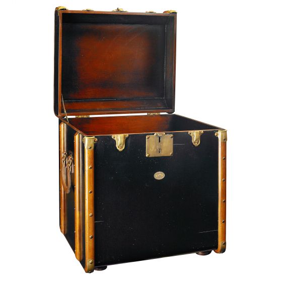 Authentic Models Stateroom End Tabel Beistelltisch Black Schwarz Koffer MF079B erhältlich bei Kunsthandel-Lohmann.de